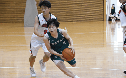 定期戦（対倉敷商）