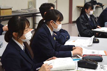 2年生進学学習会