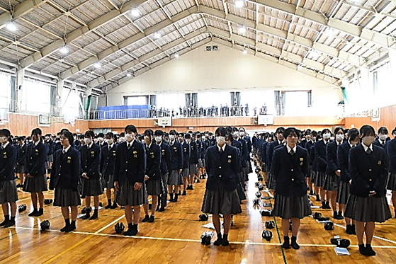3学期終業式
