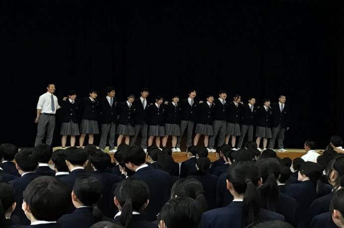 倉商定期戦結団式
