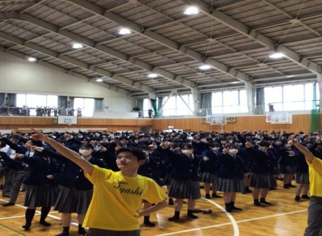 倉商定期戦 結団式