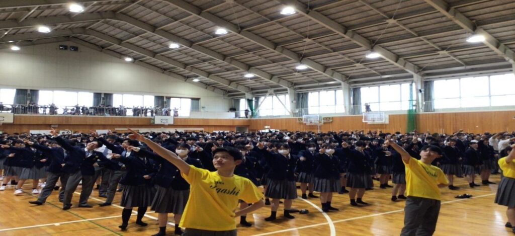 倉商定期戦結団式