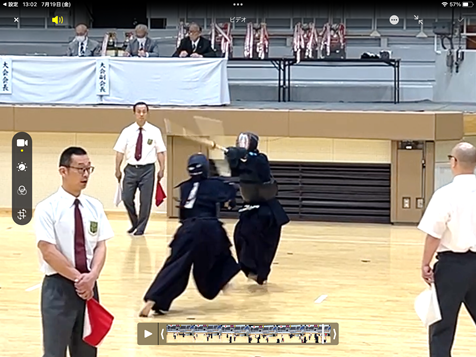 剣道部 岡山県剣道段別選手権大会 個人優勝