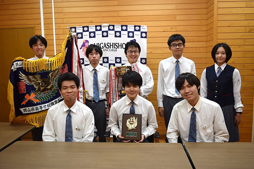 第138回岡山県高等学校商業実務競技大会でワープロ部と珠算部が中国大会出場権を獲得