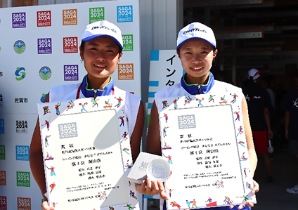 ボート部が国民スポーツ大会女子ダブルスカルで第4位！