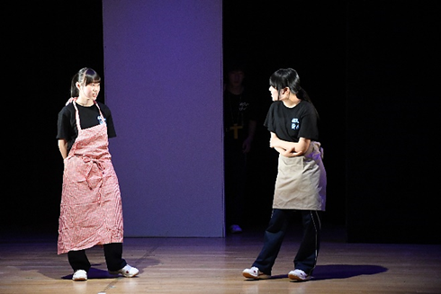 実験劇場で演劇部上演