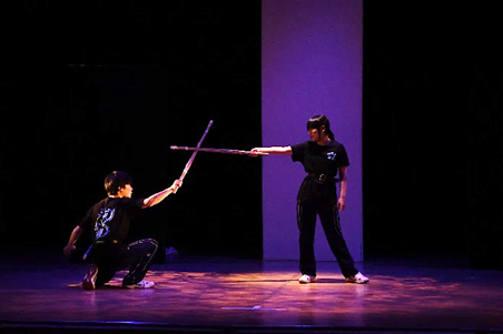実験劇場で演劇部上演