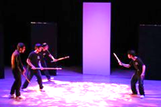 実験劇場で演劇部上演