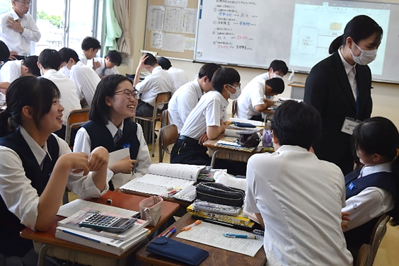 教育実習の公開授業
