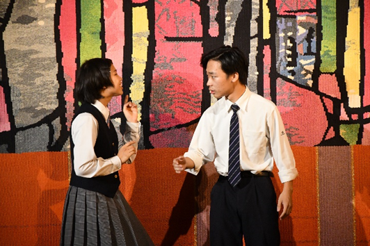 演劇部　地区代表校として県大会出場決定！