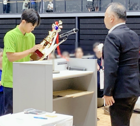 全国高校ビジネス計算競技大会種目別 読上算で全国優勝！
