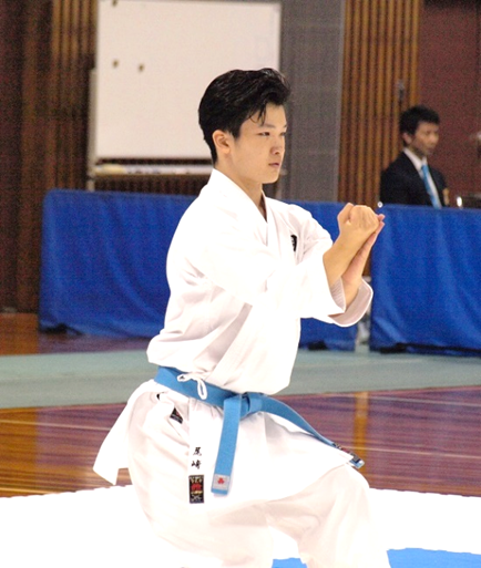 3年 尾﨑 勇太さん 空手道インターハイ お礼と報告