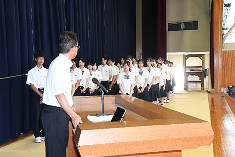 全国大会壮行式