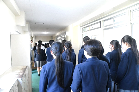 第1回避難訓練