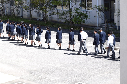 第1回避難訓練