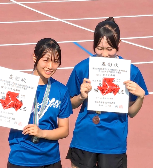 陸上競技部中国大会報告（インターハイ出場権獲得）