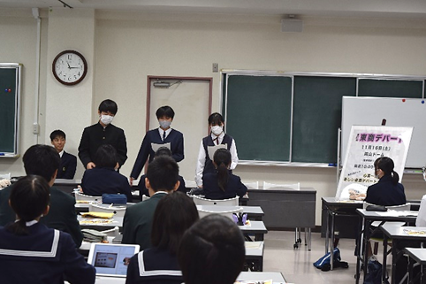 東商デパート中学生販売体験