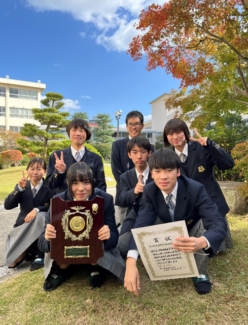 演劇部　県大会　第1位受賞！中国大会へ出場決定！