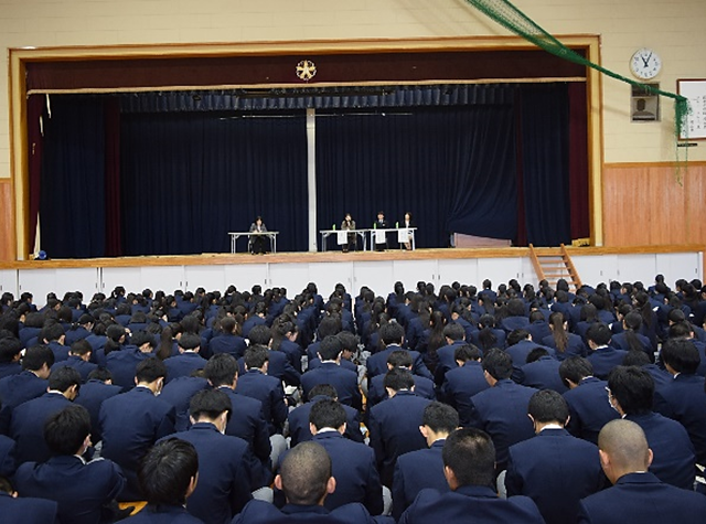 1年生の進路研修会