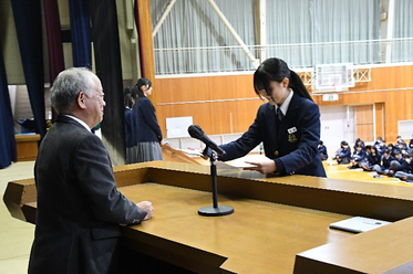 2学期壮行式