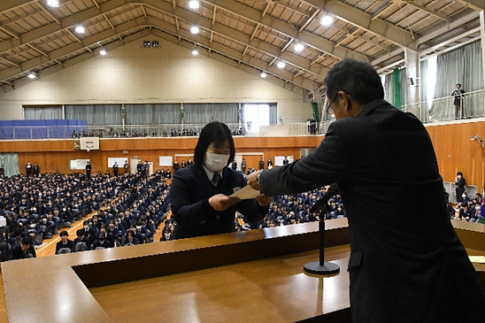 2学期表彰式