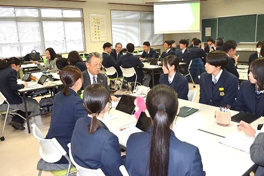 高校生のハローワークが開催されました！