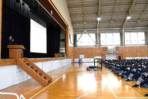 3学期始業式