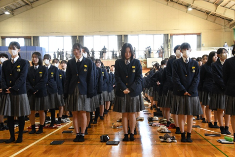 3学期始業式