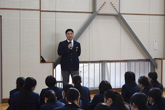 生徒主催の3学年集会