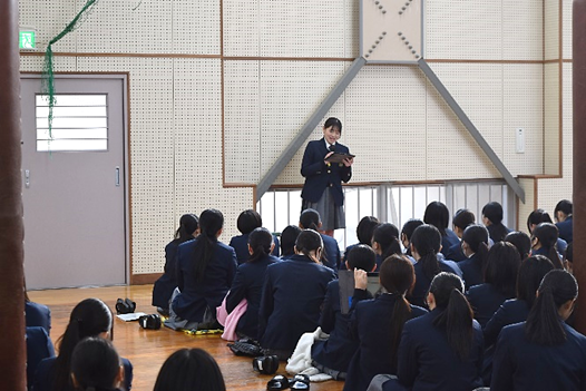 3学年集会