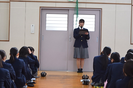 3学年集会