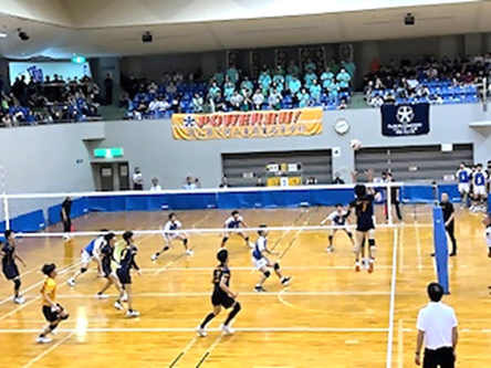 男子バレーボール部、第77回中国高校バレーボール選手権大会に出場