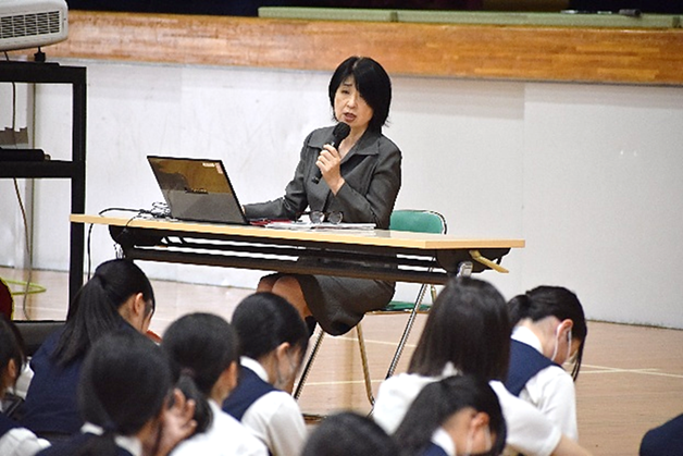 3年生対象の志望理由書講演会