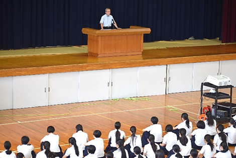 令和7年度1学期終業式