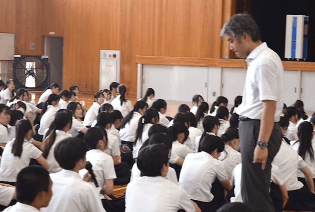 3年生学年集会