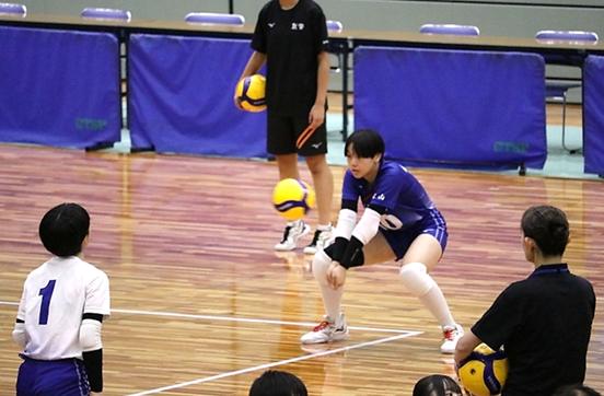 バレー部岩井選手が第79回国スポ本大会出場権を獲得！