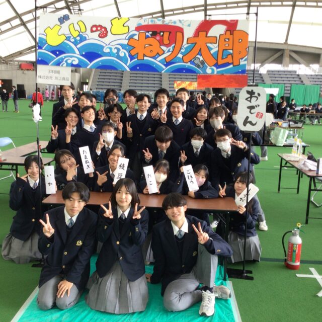 東商デパート前日準備