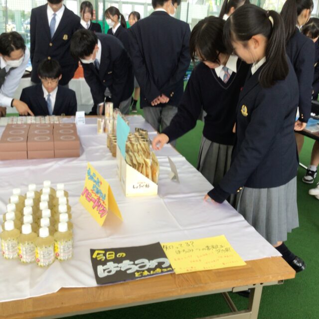 東商デパート前日準備2