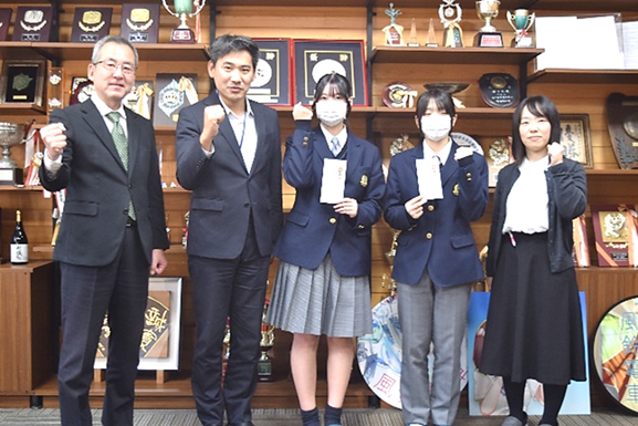 【第16回中国五県高等学校商業教育実技競技大会激励会!】