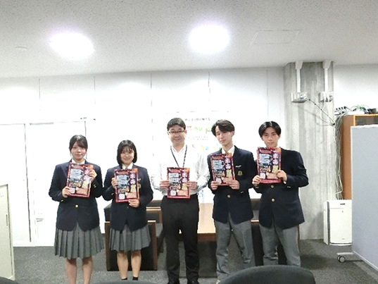 岡山県教育庁を訪問しました!東商デパートのPR