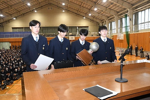 2学期末 表彰伝達式(2学期の成果)