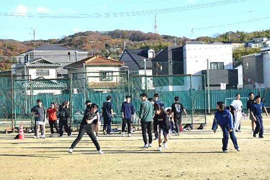 運動部合同トレーニング2日目
