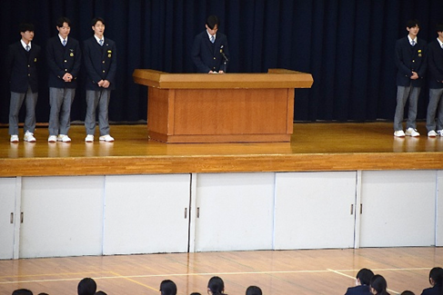 バレーボール部春高バレー報告会