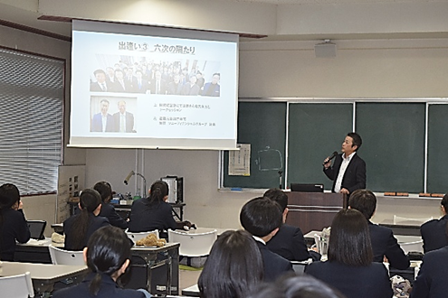 最後の就職内定者研修会