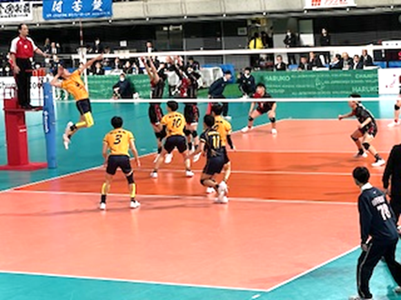 春高バレー2試合目