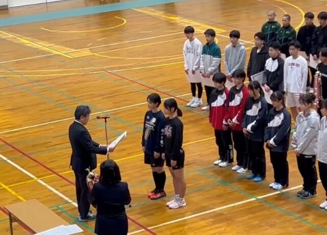 令和7年度岡山県高等学校バドミントン競技新人大会 女子B級 優勝